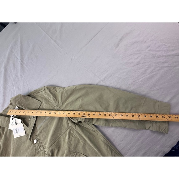 Calvin Klein Men's Ripstop Coach Overland Classic Shirt Jacket Tan, Small - Picture 5 of 14